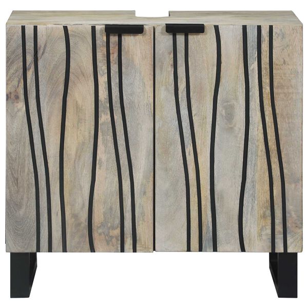 vidaXL Badev&aelig;relsesskabsunder Hvid 62 x 33 x 58 cm Konstrueret tr&aelig;