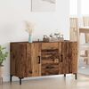 vidaXL Sideboard Gammelt tr&aelig; 100 x 36 x 60 cm Konstrueret tr&aelig;
