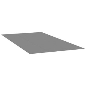 vidaXL poolunderlag 640x321 cm polyester-geotekstil lysegr&aring;