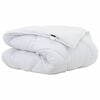 vidaXL Vinter dyne 220 x 140 x 5 cm Vinter Polyester Hvid &Aring;ndbar