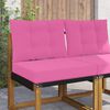 vidaXL Udend&oslash;rs Sofa Pude 2 pcs Lyser&oslash;d Polyester