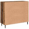 vidaXL Sideboard Gammelt tr&aelig; 90 x 34 x 80 cm Konstrueret tr&aelig;