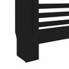 vidaXL radiatorskjuler 112x19x81,5 cm MDF sort