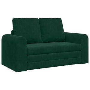 vidaXL Sovesofa M&oslash;rkegr&oslash;n 148 x 71 x 83 cm Fl&oslash;jl