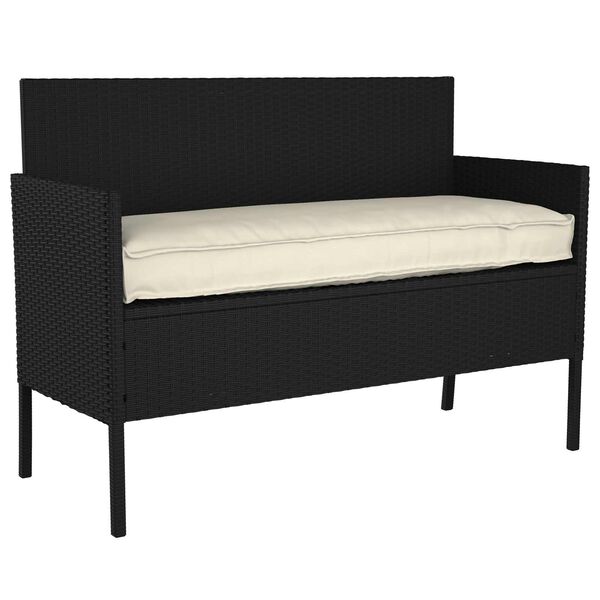 vidaXL Palle Pudesæt 2 pcs Creme 150 x 40 x 8 cm Oxford stof