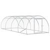 vidaXL Kyllingehus S&oslash;lv 400 x 150 x 100 cm Galvaniseret st&aring;l