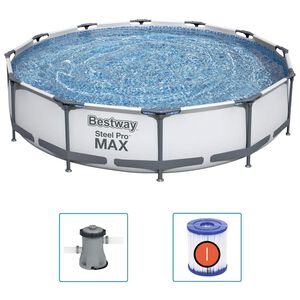 Bestway Steel Pro MAX swimmingpools&aelig;t 366x76 cm