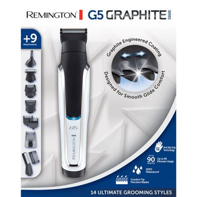 REMINGTON G5 Serie PG5000 multi-trimmersæt til kroppen grafit