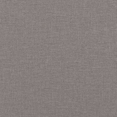 vidaXL 2-personers Chesterfield-sofa stof gråbrun