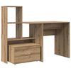vidaXL Bord Artisan Egetr&aelig; Konstrueret tr&aelig; 131,5 x 50 x 106,5 cm
