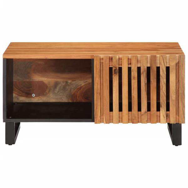 vidaXL sofabord 80x51x40 cm massivt akacietræ