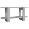 vidaXL bogreol 100x30x51 cm konstrueret tr&aelig; gr&aring; sonoma-eg