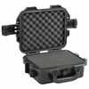 vidaXL transportabel flightcase 30x24,5x12,5 cm PP sort