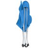 vidaXL campingstole sommerfugl 2 stk. foldbar bl&aring;