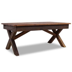 vidaXL sofabord 110x60x45 cm blandet genbrugstr&aelig;