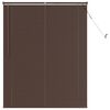 vidaXL Persienner M&oslash;rk Brun med M&oslash;nster 150 x 110 cm PVC