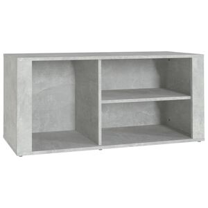 vidaXL skoreol 100x35x45 cm konstrueret tr&aelig; betongr&aring;