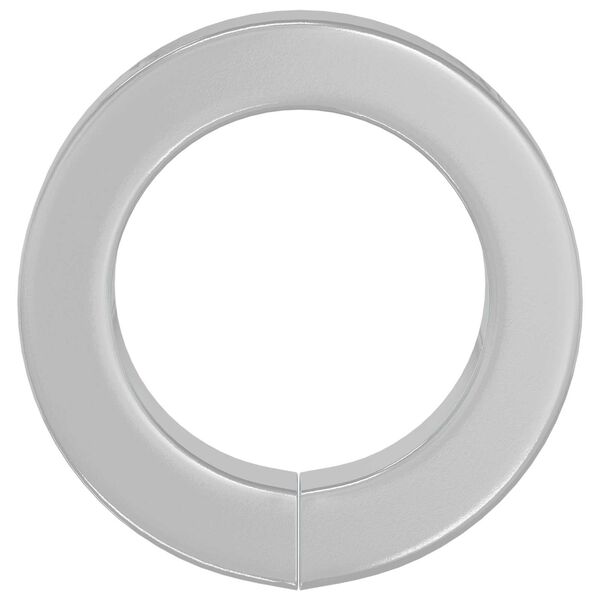 vidaXL Fjedervasker 2 pcs Hvid 13 x 1 mm Jern