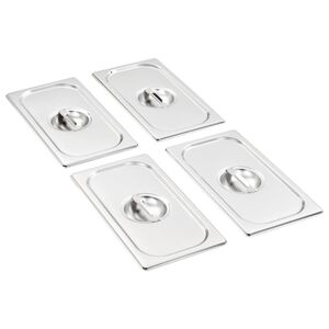 Bradepandel&aring;g til GN 1/3 rustfrit st&aring;l 4 stk.