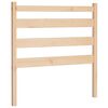 vidaXL sengegavl 96x4x100 cm massivt fyrretr&aelig;