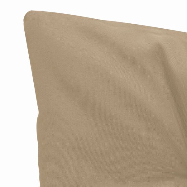vidaXL hynder til gyngesofa 2 stk. 50 cm stof beige