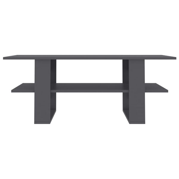 vidaXL sofabord 110x55x42 cm konstrueret tr&aelig; gr&aring;