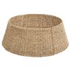 vidaXL Juletr&aelig;krave Rund Naturfarvet 60 x 60 x 22 cm S&oslash;gr&aelig;s