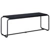 vidaXL TV-bord 113.5 x 35.5 x 42 cm Sort eg Konstrueret tr&aelig;