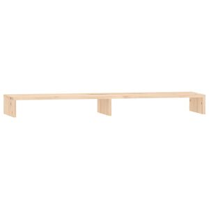 vidaXL sk&aelig;rmholder 100x27x10 cm massivt fyrretr&aelig;