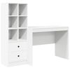 vidaXL Bord Hvid 145.5 x 50 x 127 cm 2 stk.