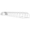 vidaXL Kyllingehus S&oslash;lv 1200 x 150 x 100 cm Galvaniseret st&aring;l