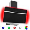 vidaXL RGB emh&aelig;tte LED 60 cm rustfrit st&aring;l og h&aelig;rdet glas