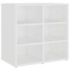 vidaXL skoreol 52,5x30x50 cm hvid