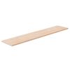 vidaXL hyldeplade 100x20x1,5 cm ubehandlet massivt egetr&aelig;