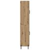 vidaXL Highboard Artisan Egetr&aelig; 69,5 x 34 x 180 cm Konstrueret tr&aelig;