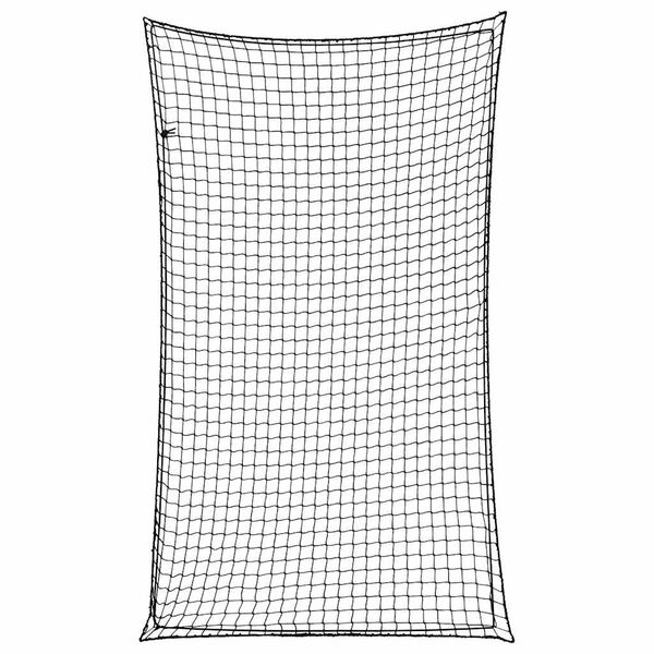 vidaXL trailernet med elastiksnor 2,1x1,25 m PP sort