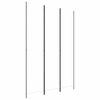 vidaXL 3-panels rumdeler 150x220 cm stof hvid