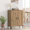 vidaXL Sideboard Artisan Egetr&aelig; 69,5 x 34 x 90 cm Konstrueret tr&aelig;
