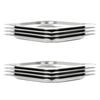 vidaXL gastronorm beholder 8 stk. GN 1/1 20 mm rustfrit st&aring;l