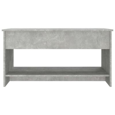 vidaXL sofabord 102x50x52,5 cm konstrueret træ betongrå