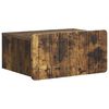 vidaXL V&aelig;gh&aelig;ngt Natbord R&oslash;get eg 49 x 34,5 x 24 cm Konstrueret tr&aelig;