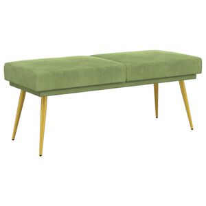 vidaXL Dobbeltlagret b&aelig;nk Lys gr&oslash;n 120 x 45 x 46 cm Fl&oslash;jl