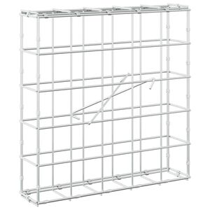 vidaXL Gabion med 3,5 mm tr&aring;d og 10x10 cm net 50x100x50 cm