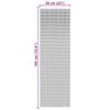 vidaXL insektgardin til døren 56x185 cm bambus mørkegrå