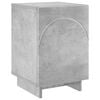 vidaXL Natskab Betongr&aring; 33,5 x 34,5 x 50 cm Konstrueret tr&aelig;