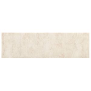 vidaXL K&oslash;kken t&aelig;ppe Creme beton 150 x 45 cm 100% polyamid Vaskbar