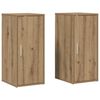 vidaXL skoskabe 2 stk. 32x35x70 cm konstrueret tr&aelig; kunsteg