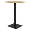 vidaXL bistrobord 78,5x78,5x107 cm egetr&aelig;sfarvet