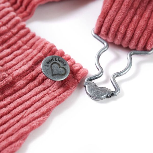 Kjole til b&oslash;rn str. 140 jernbanefl&oslash;jl pink