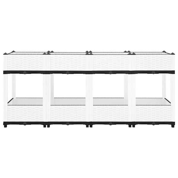 vidaXL h&oslash;jbed 160x40x71 cm polypropylen